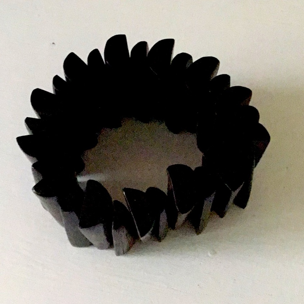 Solid Ebony Wood Bracelet